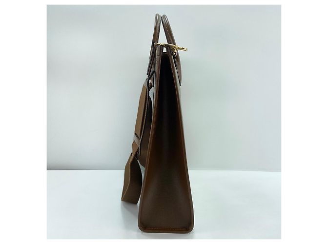 Borsa Tote 2-Way Gucci Interlocking G marrone - vista 3