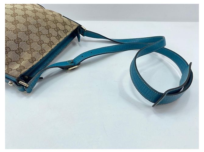 Borsa a Spalla Gucci Horsebit Marrone - vista 10