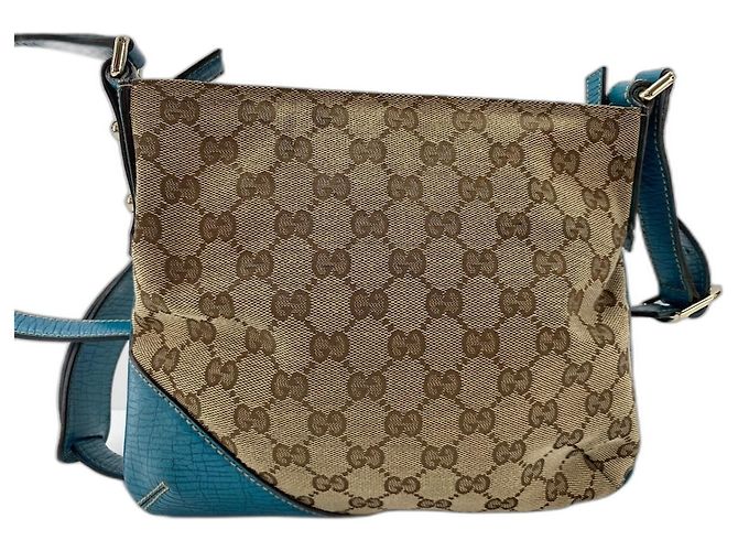 Borsa a Spalla Gucci Horsebit Marrone - vista 3