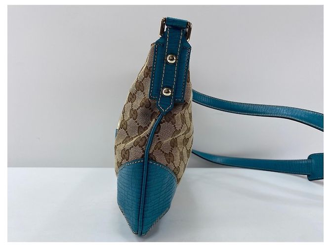 Borsa a Spalla Gucci Horsebit Marrone - vista 4