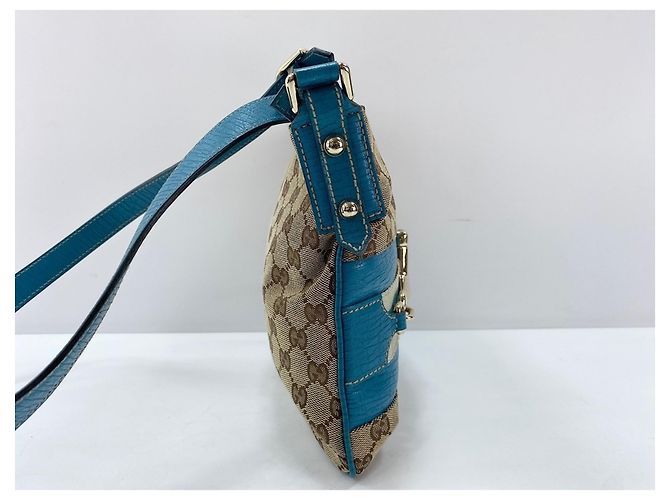 Borsa a Spalla Gucci Horsebit Marrone - vista 5