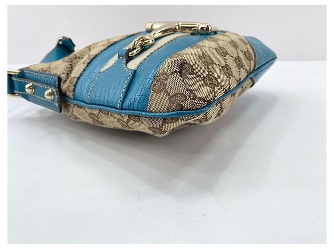 Borsa a Spalla Gucci Horsebit Marrone - vista 7