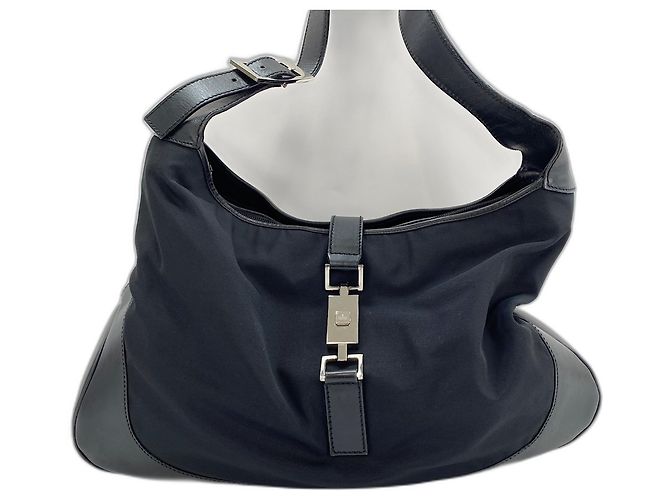 Borsa a Spalla Jackie Gucci Nero - vista 2