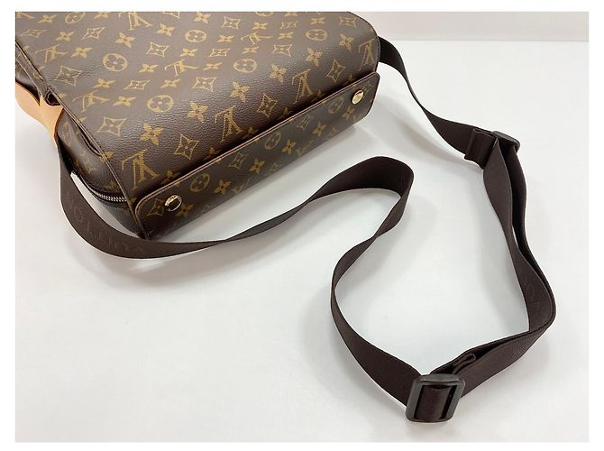 Borsa a Spalla Louis Vuitton Naviglio Marrone - vista 10