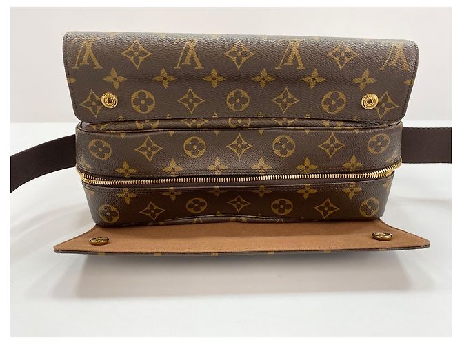 Borsa a Spalla Louis Vuitton Naviglio Marrone - vista 12