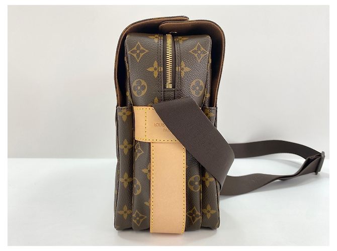Borsa a Spalla Louis Vuitton Naviglio Marrone - vista 6