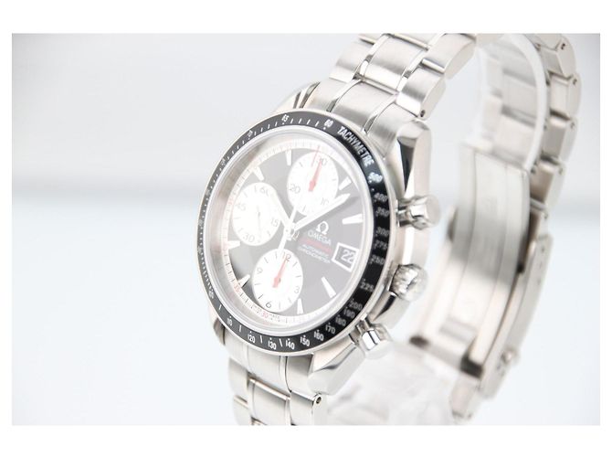 OMEGA Speedmaster Date Chronograph 40mm Quadrante nero 3210.51 Bianco Silver hardware - vista 2