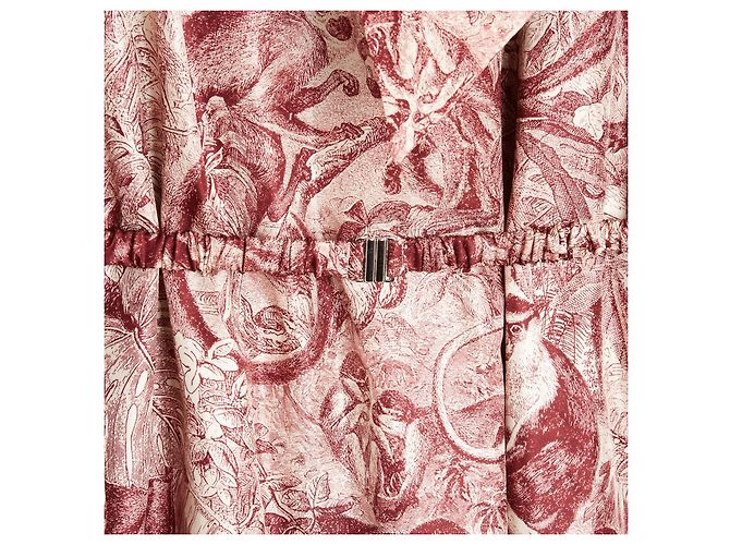 Autre Marque F.R.S. For Restless Sleepers Robe Soie FR38 Rosa Seidentwill Maxi-Kleid UK10 US8 Mehrfarben - Ansicht 3