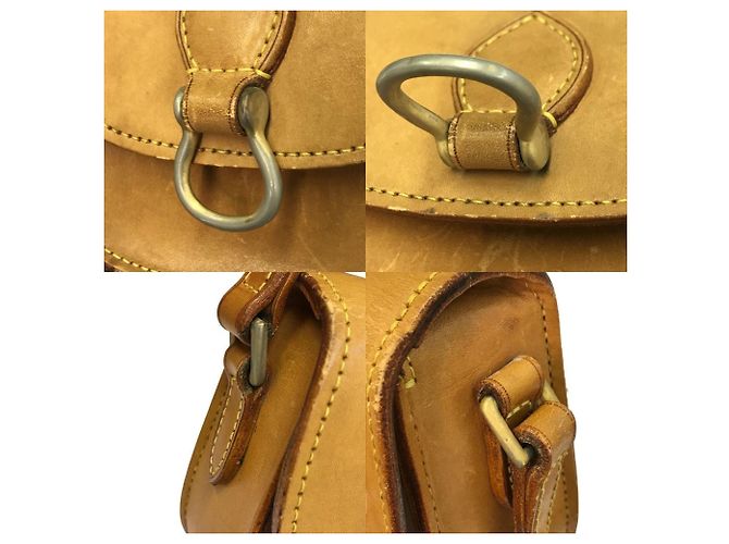 Borsa a Spalla Louis Vuitton Saint Cloud Marrone - vista 6