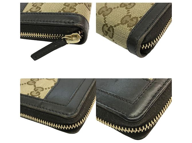 Gucci GG Canvas Sukey Long Wallet Braun Beige - Ansicht 4