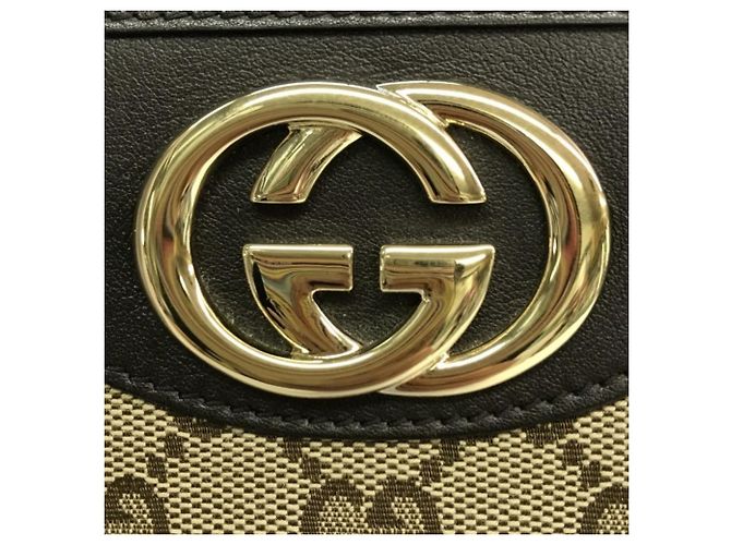Gucci GG Canvas Sukey Long Wallet Braun Beige - Ansicht 5