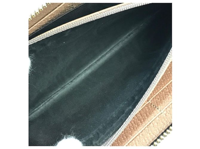 Portafoglio lungo Gucci GG Canvas Beige - vista 6