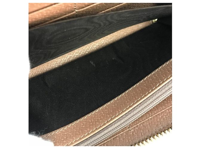 Portafoglio lungo Gucci GG Canvas Beige - vista 7