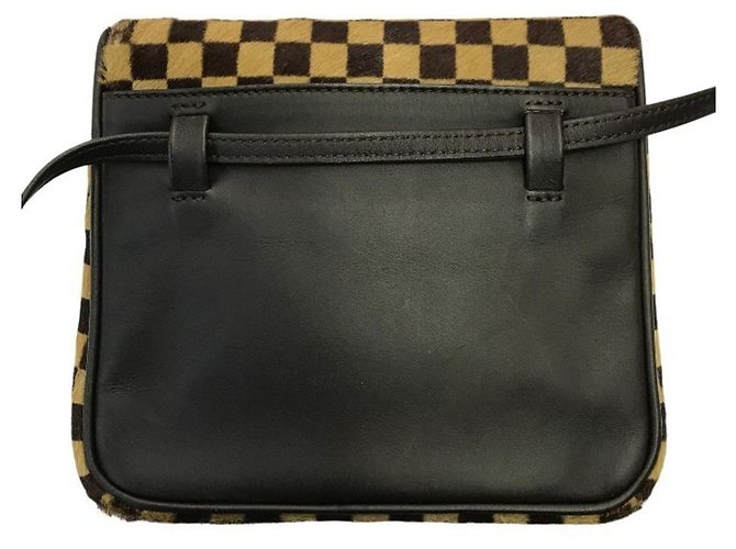 Borsa a tracolla Louis Vuitton Damier Sauvage Gazelle Marrone - vista 3