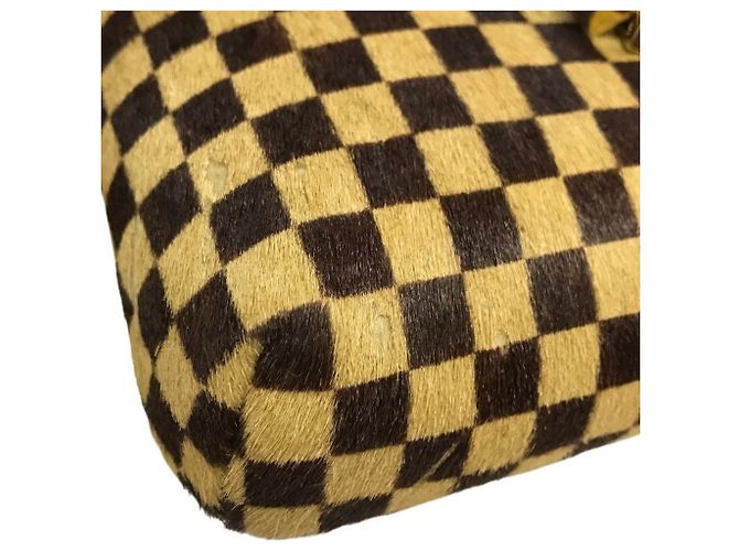 Borsa a tracolla Louis Vuitton Damier Sauvage Gazelle Marrone - vista 5