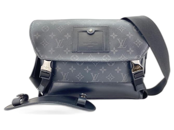 Borsa a Spalla Louis Vuitton Messenger Voyage Nero - vista 11