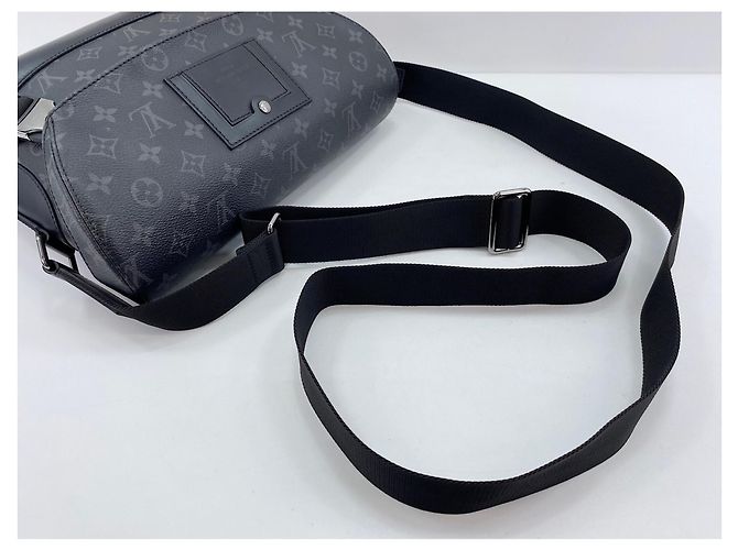 Borsa a Spalla Louis Vuitton Messenger Voyage Nero - vista 8