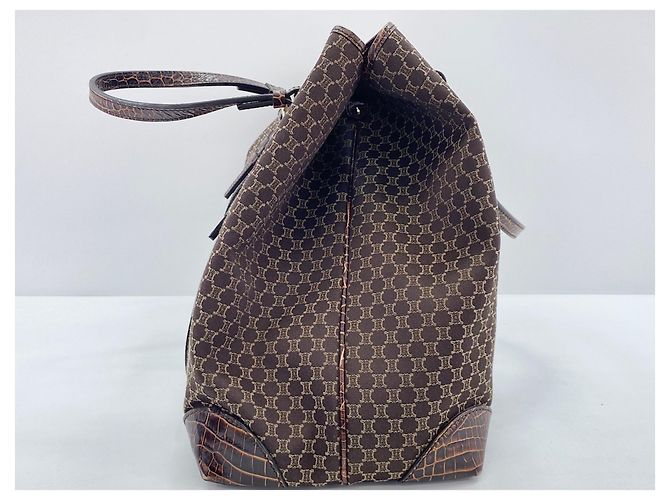 Céline Celine Canvas Tote Bag in Braun - Ansicht 4