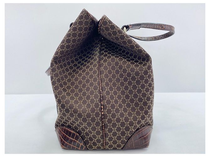 Céline Celine Canvas Tote Bag in Braun - Ansicht 5