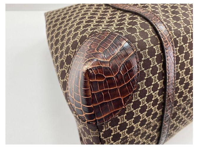 Céline Celine Canvas Tote Bag in Braun - Ansicht 8