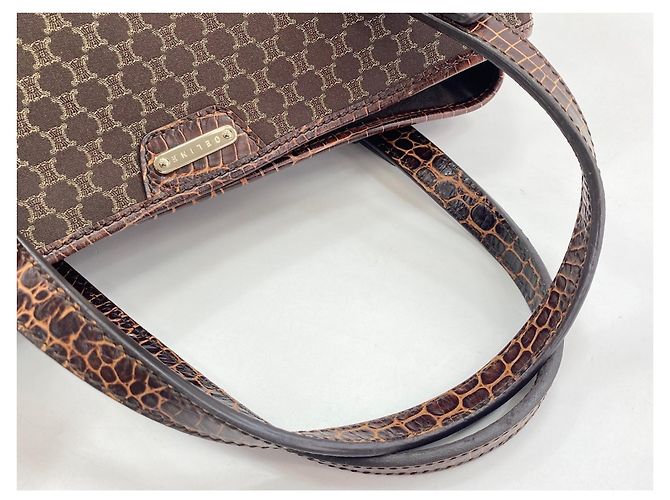 Céline Celine Canvas Tote Bag in Braun - Ansicht 9