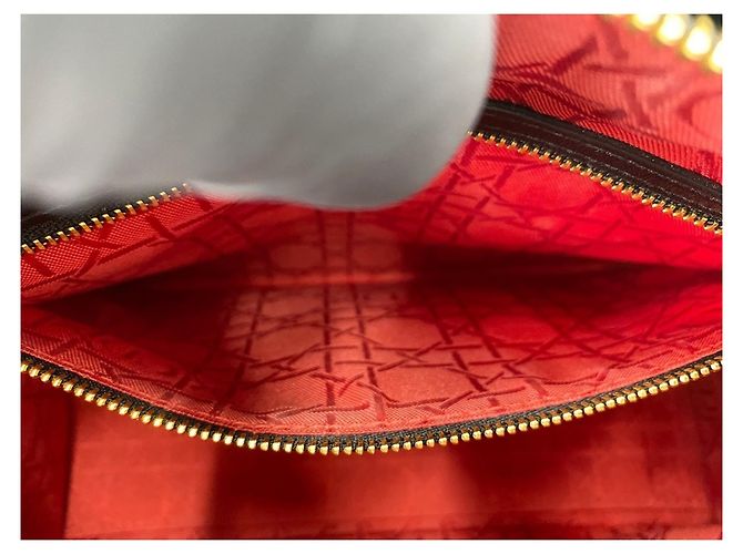 Borsa in pelle nera Christian Dior Nero - vista 13