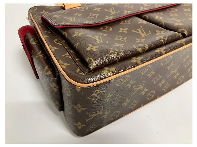 Borsa Louis Vuitton Multipli-Cité Marrone - vista 6