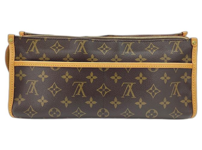 Borsa a tracolla lunga Popincourt Louis Vuitton Marrone - vista 2