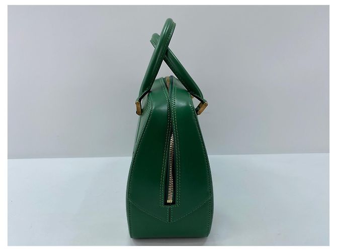 Borsa Louis Vuitton Sablon verde - vista 5