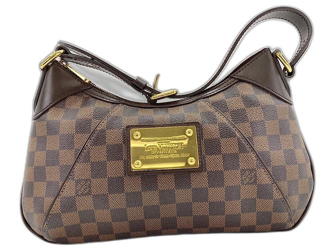 Borsa a Spalla Louis Vuitton Thames PM Marrone - vista 2