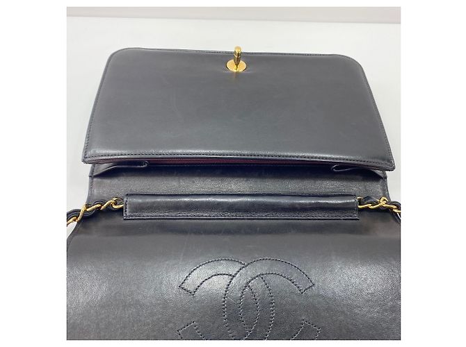 Borsa a Spalla Chanel Matelassé Nero - vista 13