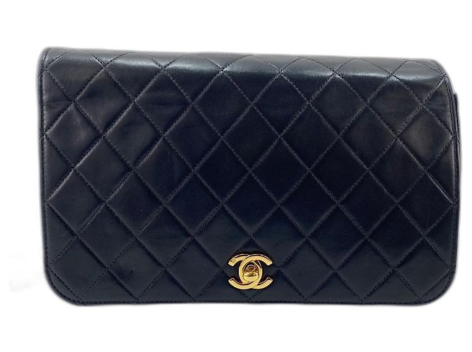 Borsa a Spalla Chanel Matelassé Nero - vista 2
