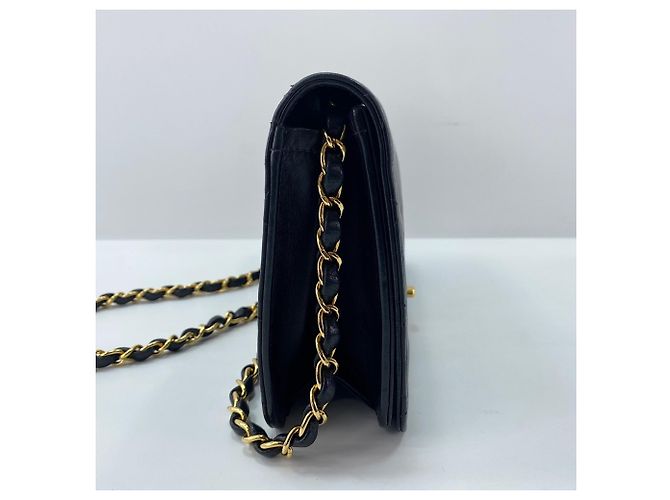Borsa a Spalla Chanel Matelassé Nero - vista 6