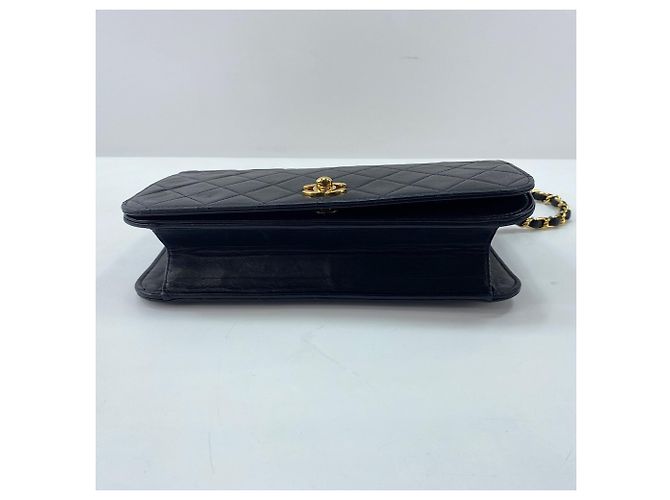 Borsa a Spalla Chanel Matelassé Nero - vista 7