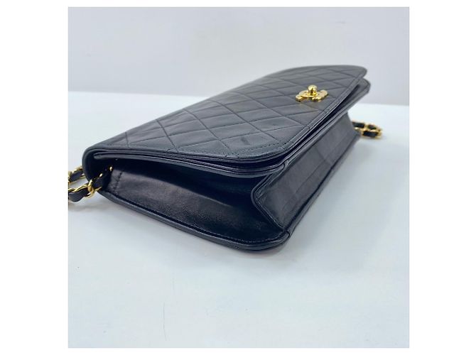 Borsa a Spalla Chanel Matelassé Nero - vista 8