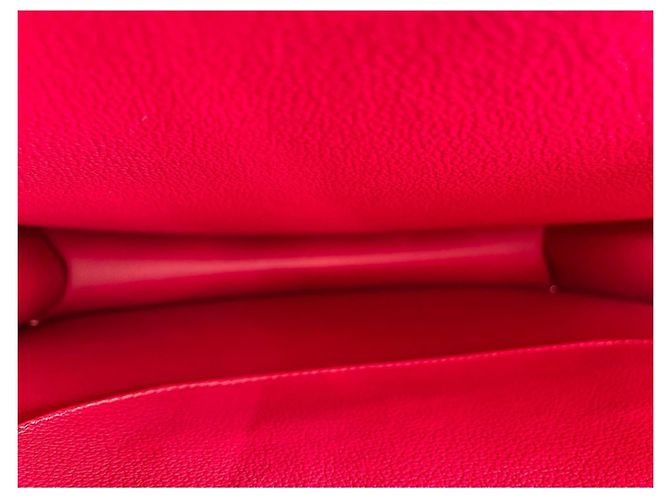 Borsa a mano Louis Vuitton Red Sac Plat Rosso - vista 13