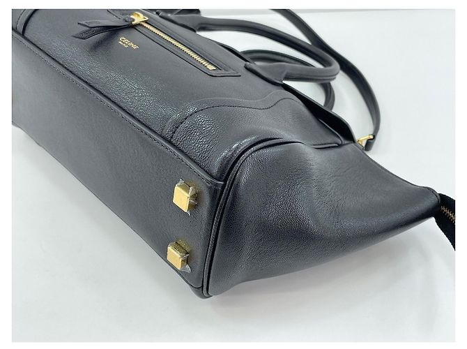 Céline Borsa Celine Little Luggage Nero - vista 6