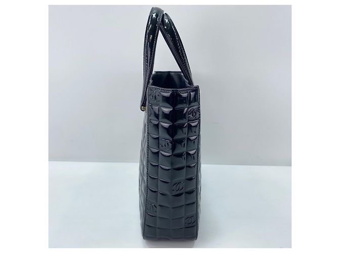 Borsa Tote Chanel Chocolate Bar Nero - vista 5