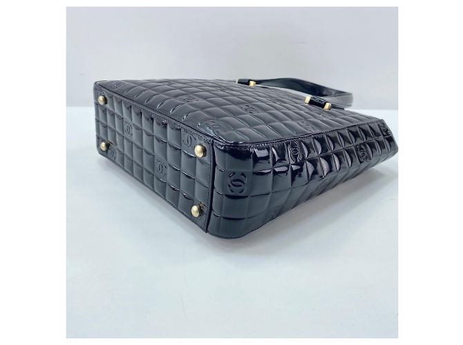 Borsa Tote Chanel Chocolate Bar Nero - vista 9