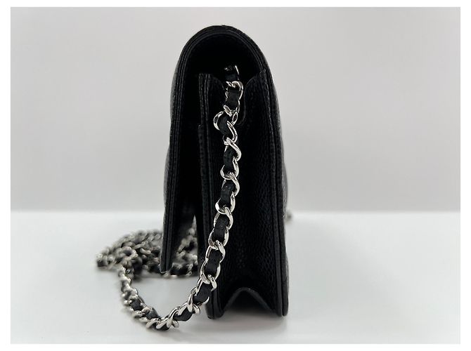 Borsa a Spalla Chanel Matelassé Nero - vista 3