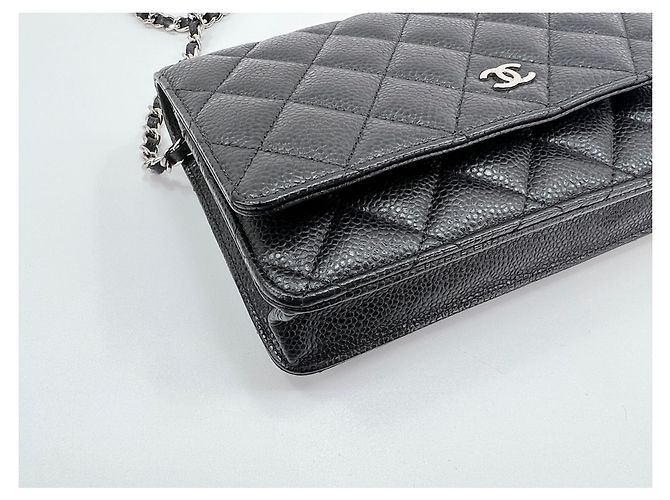 Borsa a Spalla Chanel Matelassé Nero - vista 6