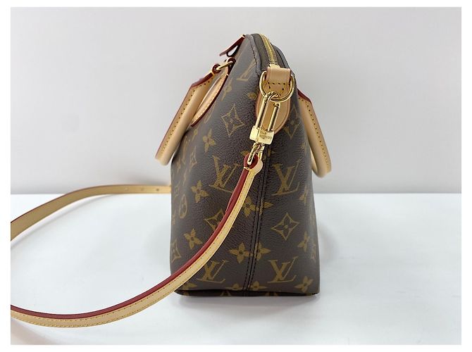 Borsa Tote Louis Vuitton Monogram 2-Way Boetie NMPM Marrone - vista 3