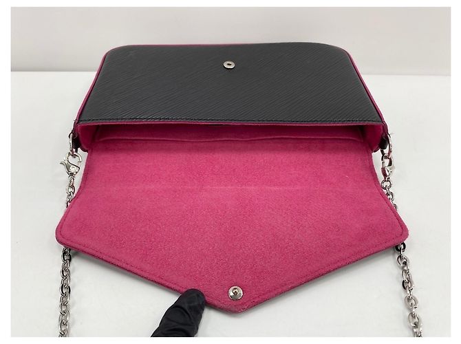 Pochette Felicie Louis Vuitton Bolso de Hombro Negro - vista 10