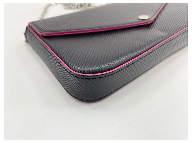 Pochette Felicie Louis Vuitton Bolso de Hombro Negro - vista 6