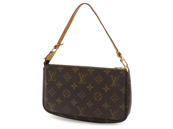 Pochette Accessoires Monogram Louis Vuitton Marrone - vista 2