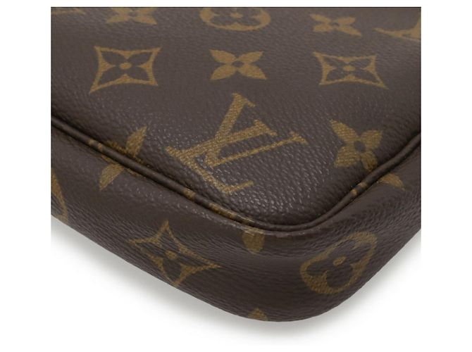 Pochette Accessoires Monogram Louis Vuitton Marrone - vista 3