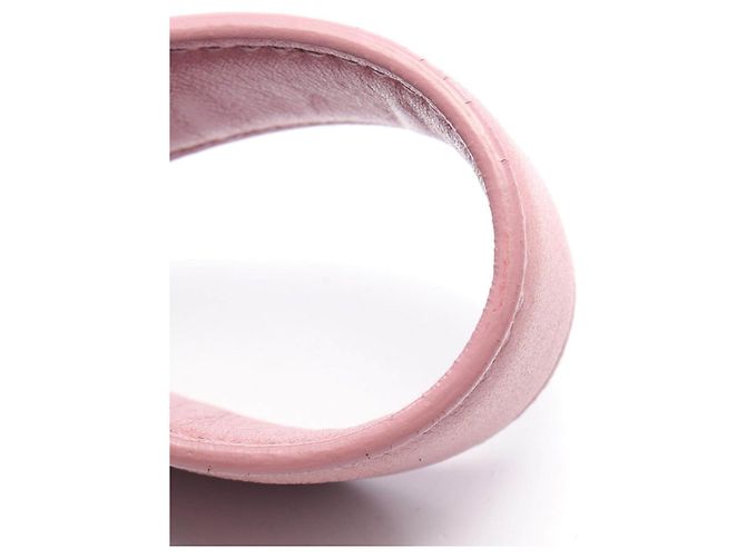 Borsa a tracolla in agnello Intrecciato Bottega Veneta Rosa - vista 9