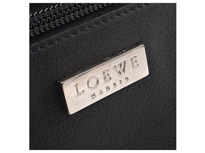 Borsa a mano in pelle Loewe Nero - vista 4