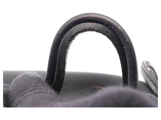 Borsa a mano in pelle Loewe Nero - vista 9