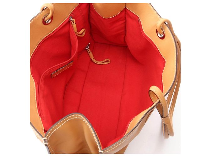 Loewe Anagram Leder Tote Bag Braun - Ansicht 3